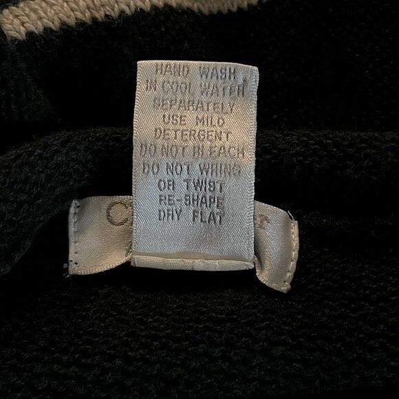 Christopher and Banks Green and Cream 55% Ramie and 45% Cotton Sweater. Size XL. - Picture 4 of 6